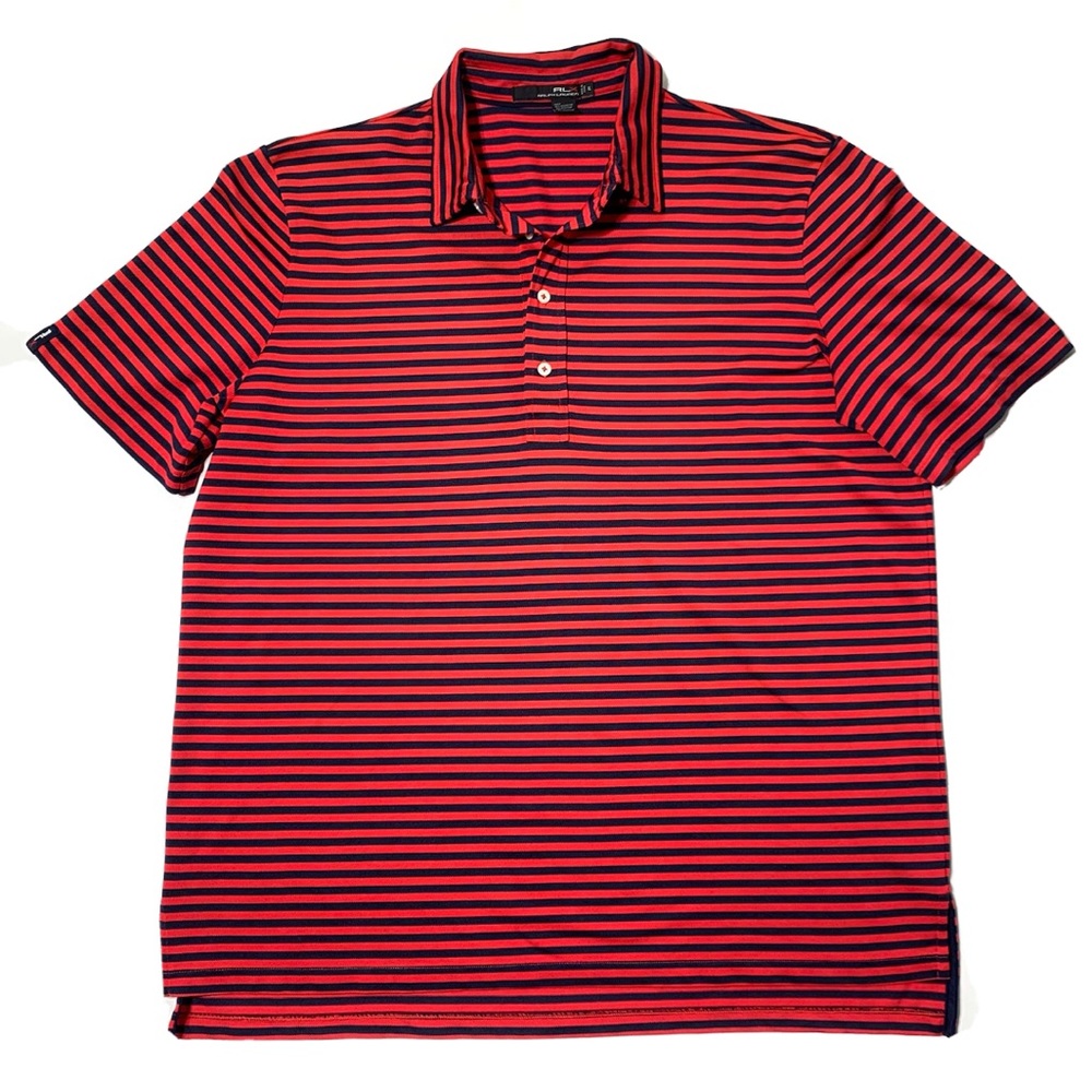 RLX Ralph Lauren Sport Performance Polo Shirt Mens size XL Red
